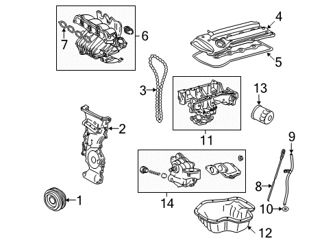 2004 Toyota Solara Intake Manifold Diagram
