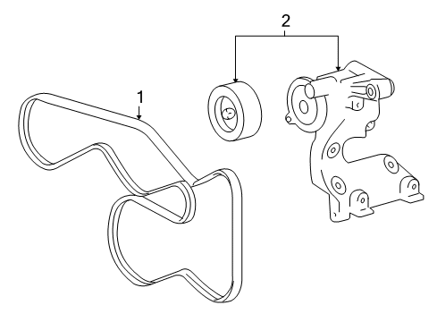 2005 Toyota Tundra Belts Diagram