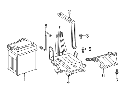 2012 Toyota Camry Battery Diagram 2 - Thumbnail
