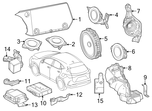 Condenser Assembly, Wiring Harness Diagram for 82930-48050