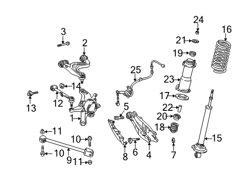 Bolt, Washer Based H Diagram for 90105-12104
