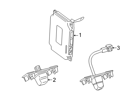 2012 Toyota Sienna Parking Aid Diagram