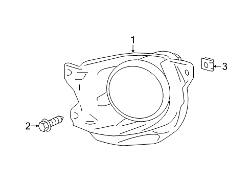 2018 Toyota Sequoia Fog Lamps Diagram