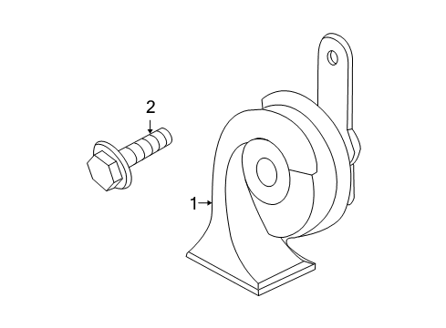 2013 Toyota Tundra Horn Diagram