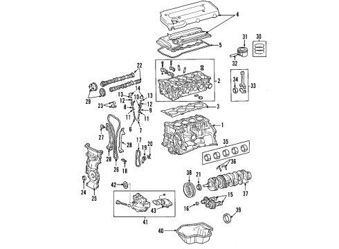 2013 Scion xB Front Mount Diagram for 12361-28230