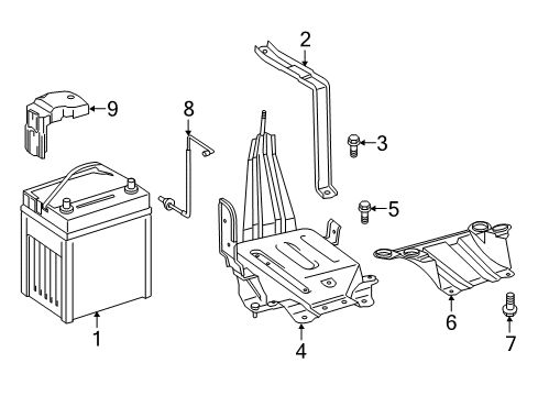 2017 Toyota Avalon Battery Diagram 1 - Thumbnail