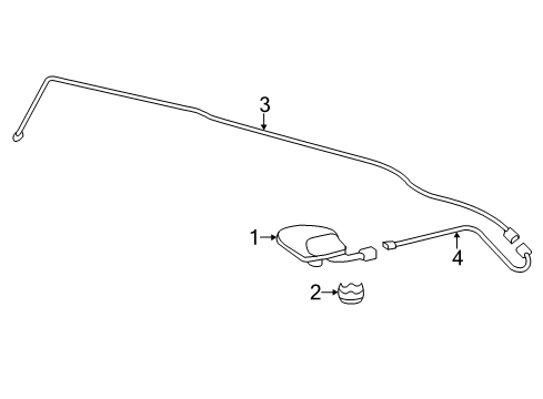 2013 Toyota FJ Cruiser Antenna & Radio Diagram