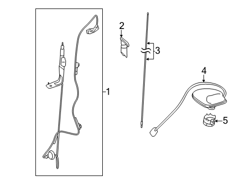 2018 Toyota Tundra Antenna & Radio Diagram