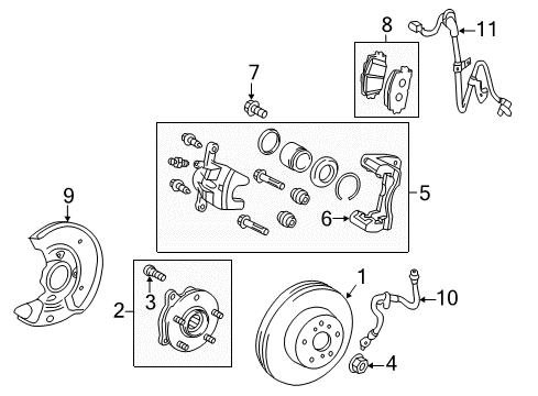 2013 Scion tC Anti-Lock Brakes Diagram
