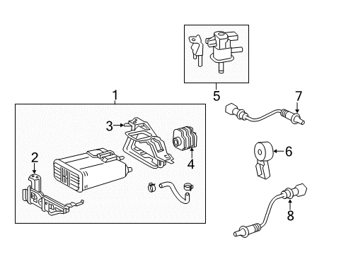 2015 Toyota RAV4 Powertrain Control Diagram