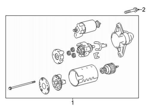 2022 Toyota Corolla Cross Starter Diagram