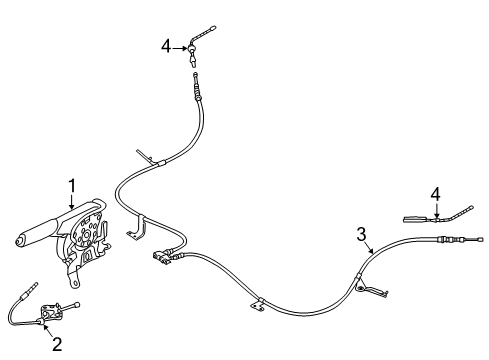 2016 Scion iA Parking Brake Diagram