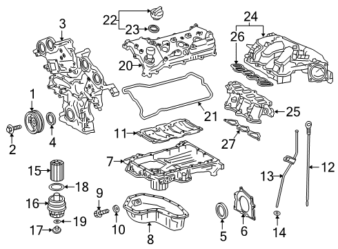 2020 Toyota Sienna Intake Manifold Diagram