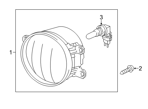 2014 Toyota Tacoma Fog Lamps Diagram