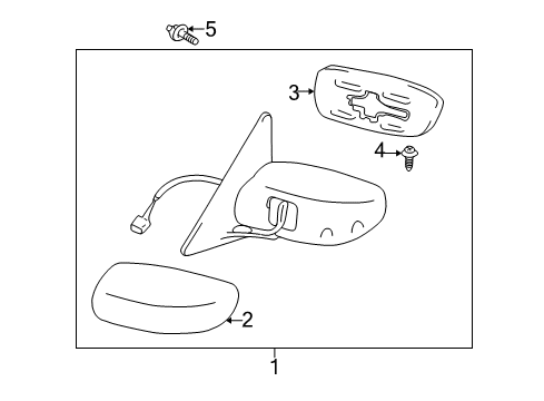 Screw, Binding Tapping Diagram for 90164-A0006