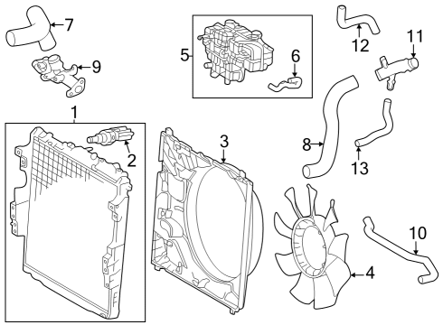 2023 Toyota Sequoia Powertrain Control Diagram