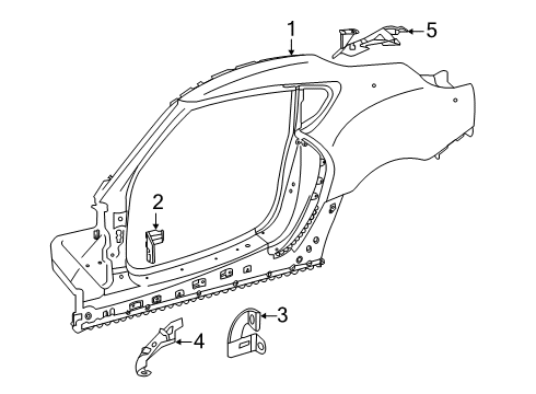 2024 Toyota GR Supra Uniside Diagram