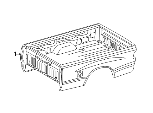2018 Toyota Tundra Box Assembly Diagram