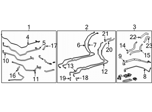 2022 Toyota Sienna Auxiliary Heater & A/C Diagram