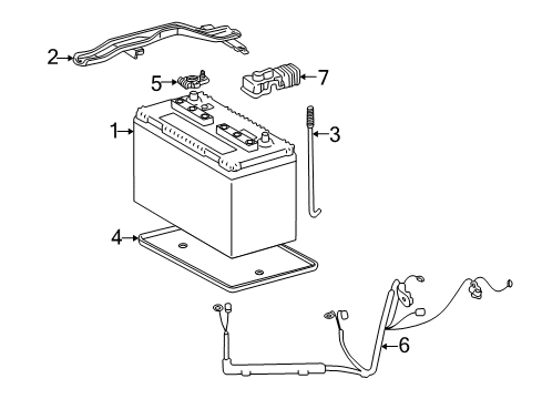 1996 Toyota 4Runner Battery Diagram