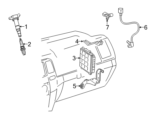 2010 Toyota 4Runner Ignition System Diagram