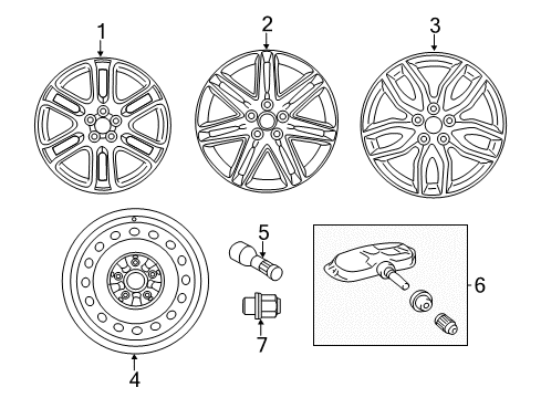 2013 Scion tC Wheels Diagram