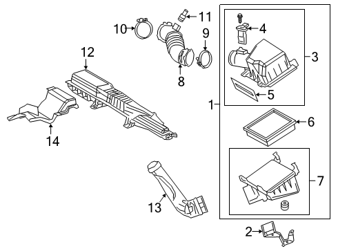 Pipe, Ventilation Diagram for 12229-21010