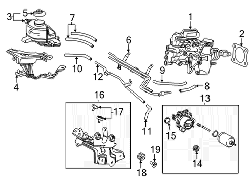 2018 Toyota Mirai Dash Panel Components Diagram
