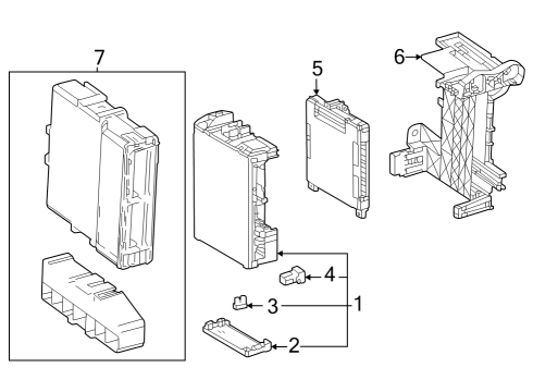2023 Toyota Crown Fuse & Relay Diagram 3 - Thumbnail