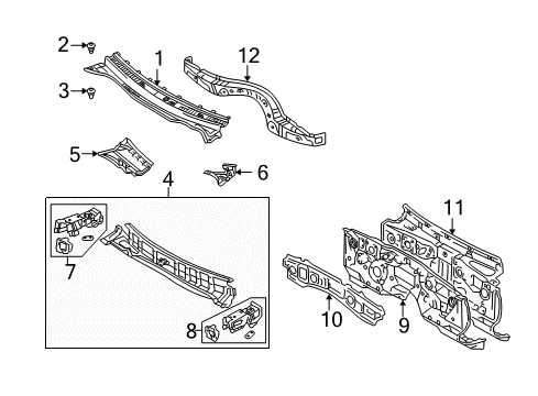 Clip Diagram for 90467-06093