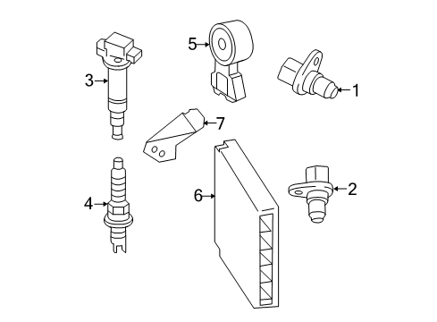 2013 Scion iQ ECM Diagram for 89661-74320