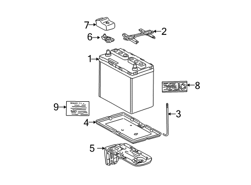 2004 Toyota RAV4 Battery Diagram