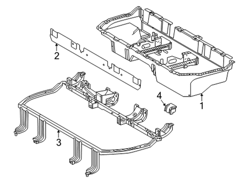 2022 Toyota Tundra Rear Seat Components Diagram 6 - Thumbnail