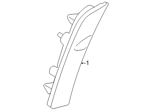 2022 Toyota GR86 Side Marker Lamps Diagram