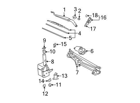 Tape, Rain Sensor Diagram for 89944-33010