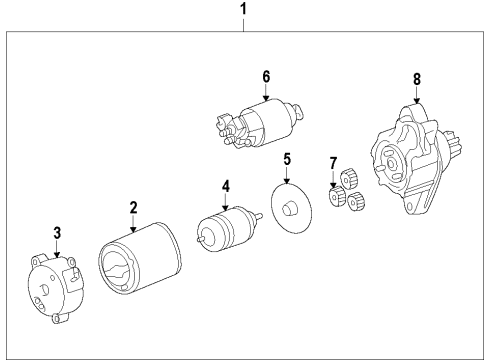 2013 Toyota Camry Starter Diagram