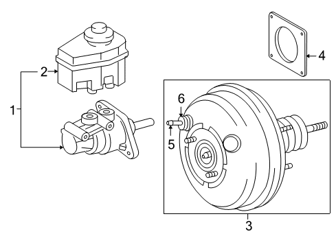 2005 Toyota Tacoma Dash Panel Components Diagram 2 - Thumbnail