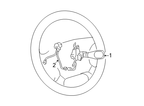 2004 Toyota Highlander Cruise Control System Diagram