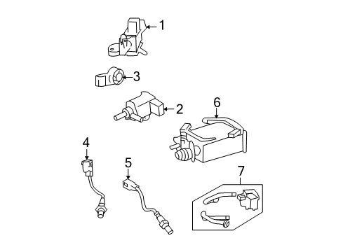 2009 Toyota Tundra ECM Diagram for 89661-0CE50