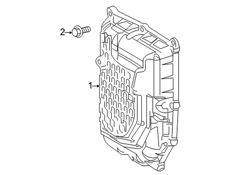 2022 Toyota Corolla Cross Transaxle Parts Diagram