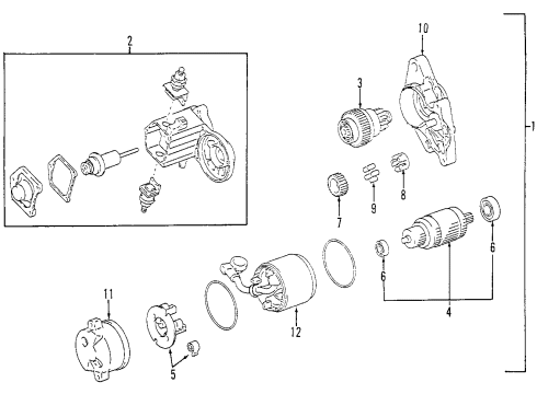 2005 Toyota Sequoia Starter Diagram