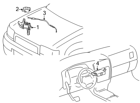 1996 Toyota 4Runner Cruise Control System Diagram