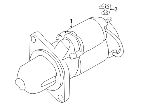 2022 Toyota GR86 Starter Diagram