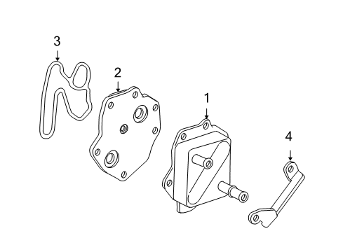 2012 Toyota Tundra Engine Oil Cooler Diagram 3 - Thumbnail