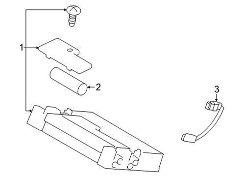 2022 Toyota GR86 Communication System Components Diagram