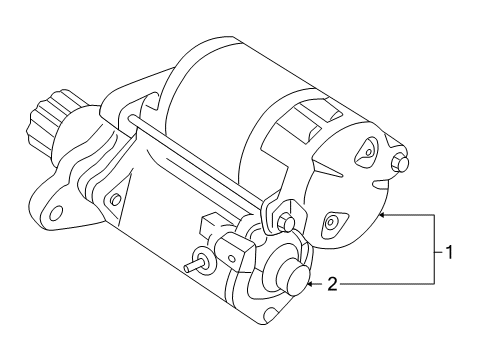 2014 Toyota Venza Starter Diagram