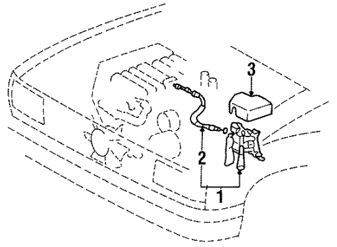 1998 Toyota T100 Cruise Control System Diagram