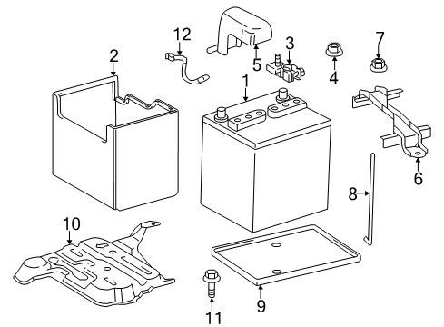 2013 Scion tC Battery Diagram