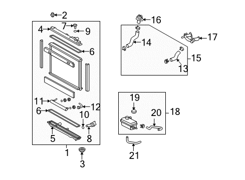 Nut, Flare(For ATM Oil Cooler) Diagram for 16495-76062