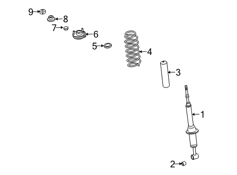 Nut Diagram for 94130-01202
